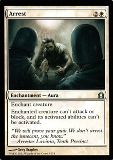 Arrest - Return to Ravnica - 3 - Front