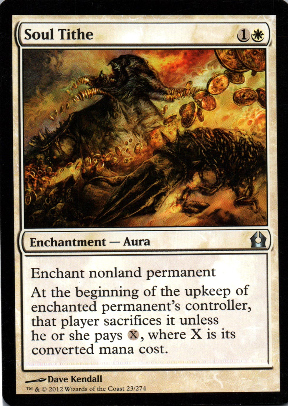 Soul Tithe - Return to Ravnica - 23 - Front