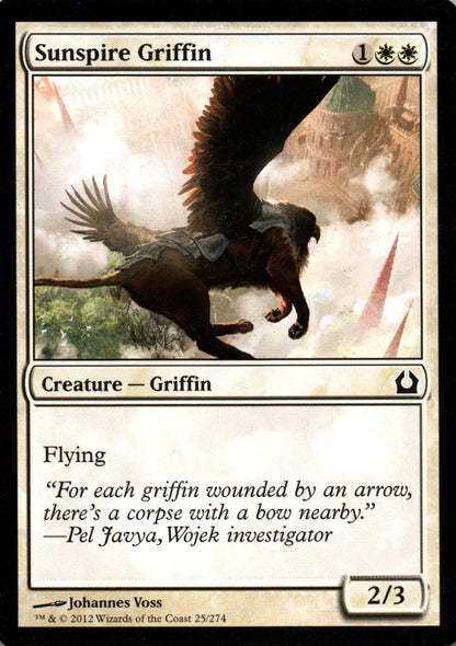 Sunspire Griffin - Return to Ravnica - 25 - Front