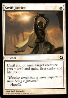 Swift Justice - Return to Ravnica - 26 - Front
