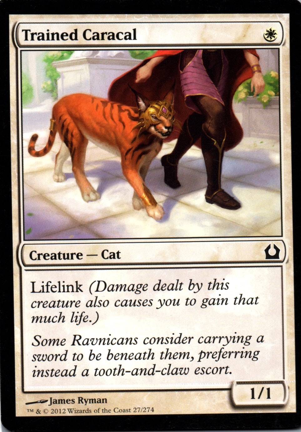 Trained Caracal - Return to Ravnica - 27 - Front