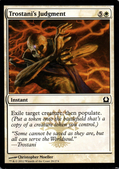 Trostani's Judgment - Return to Ravnica - 28 - Front