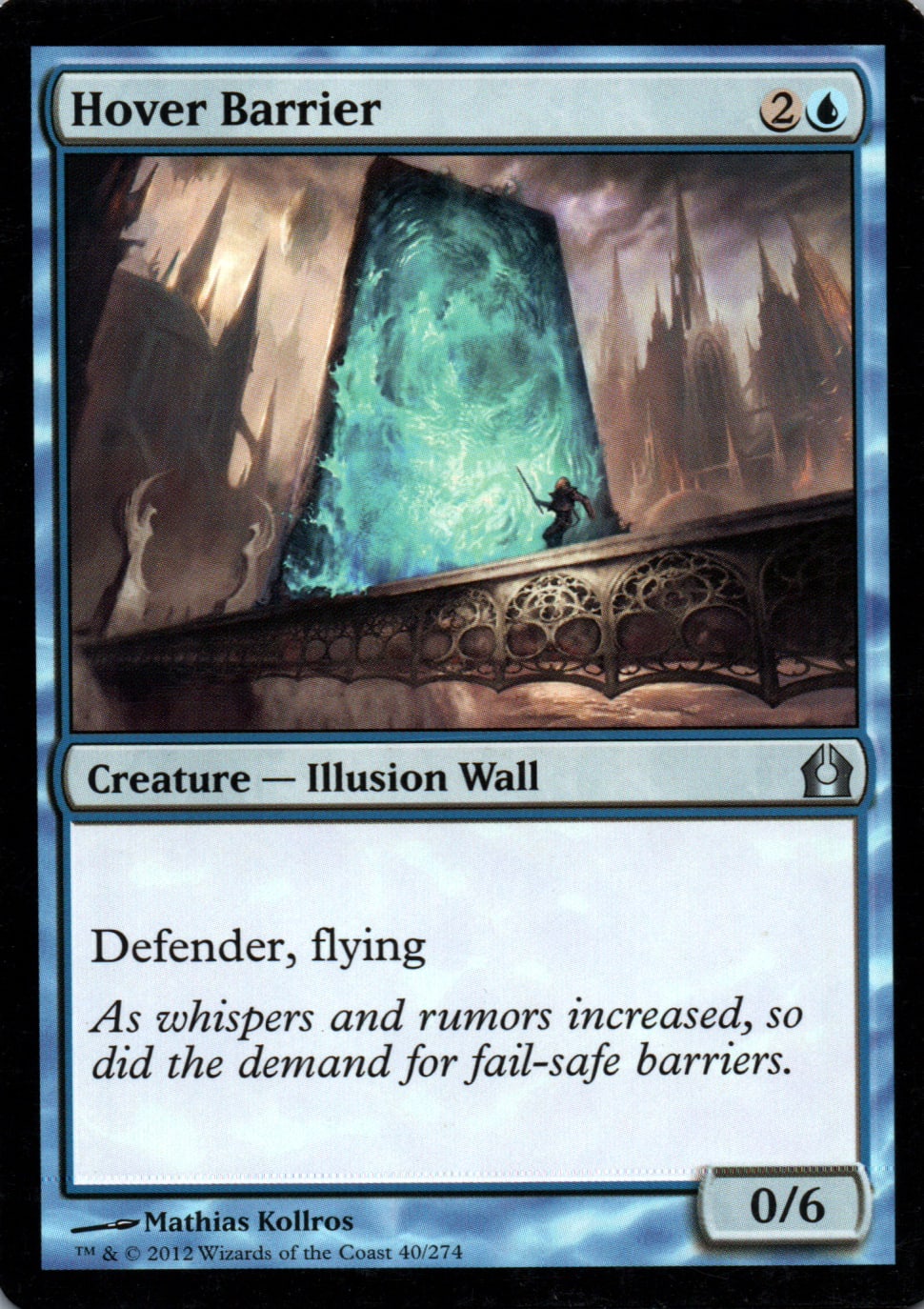 Hover Barrier - Return to Ravnica - 40 - Front
