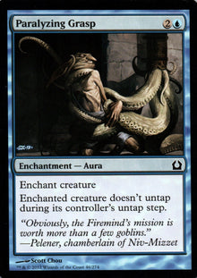 Paralyzing Grasp - Return to Ravnica - 46 - Front