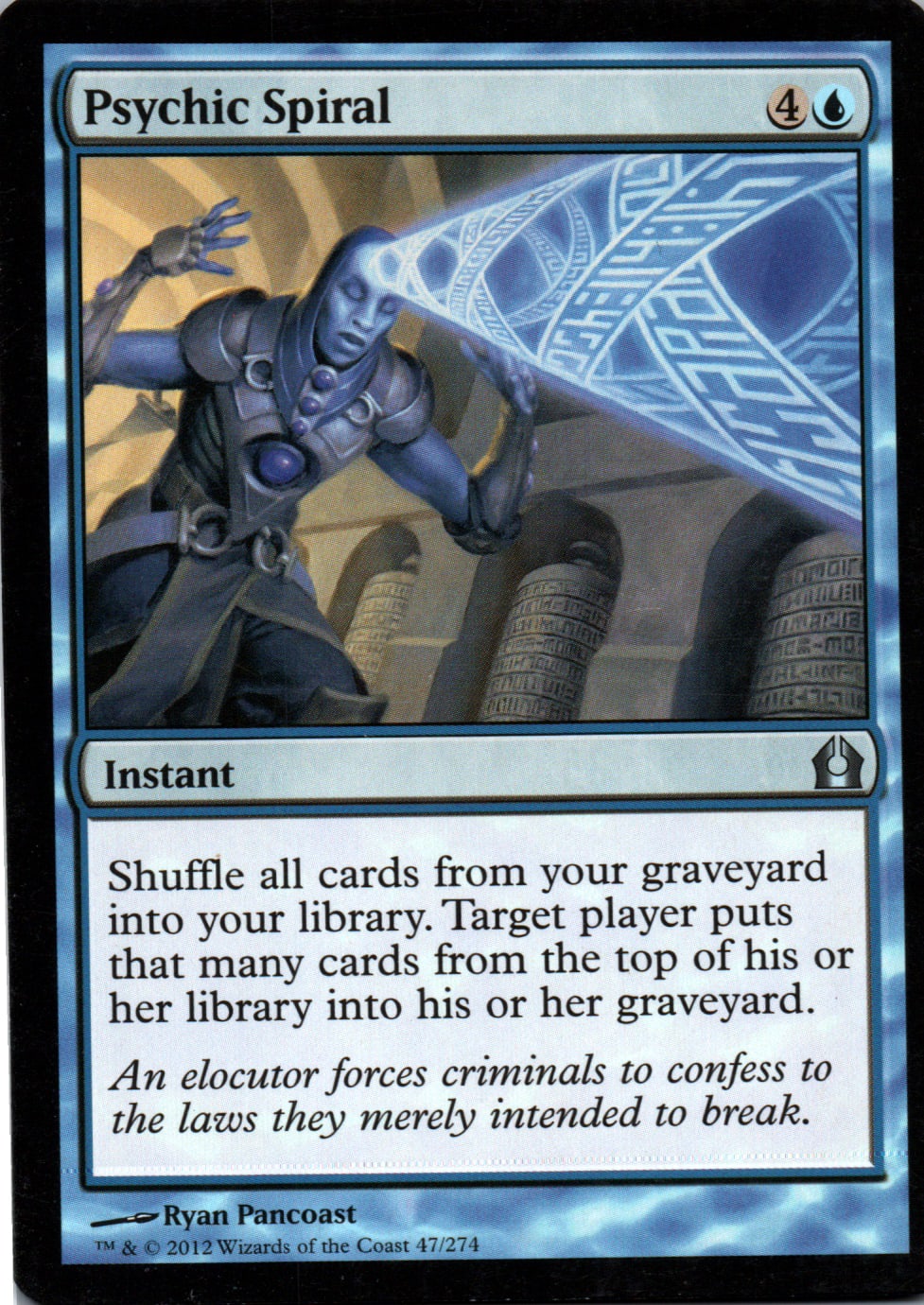 Psychic Spiral - Return to Ravnica - 47 - Front