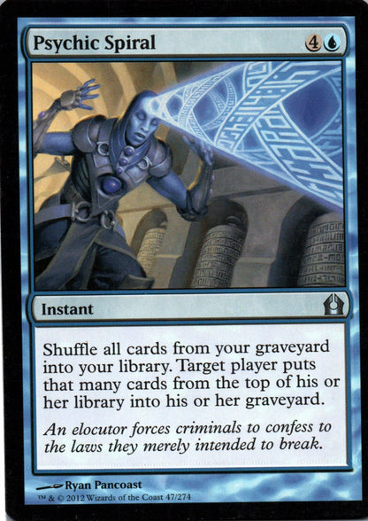 Psychic Spiral - Return to Ravnica - 47 - Front