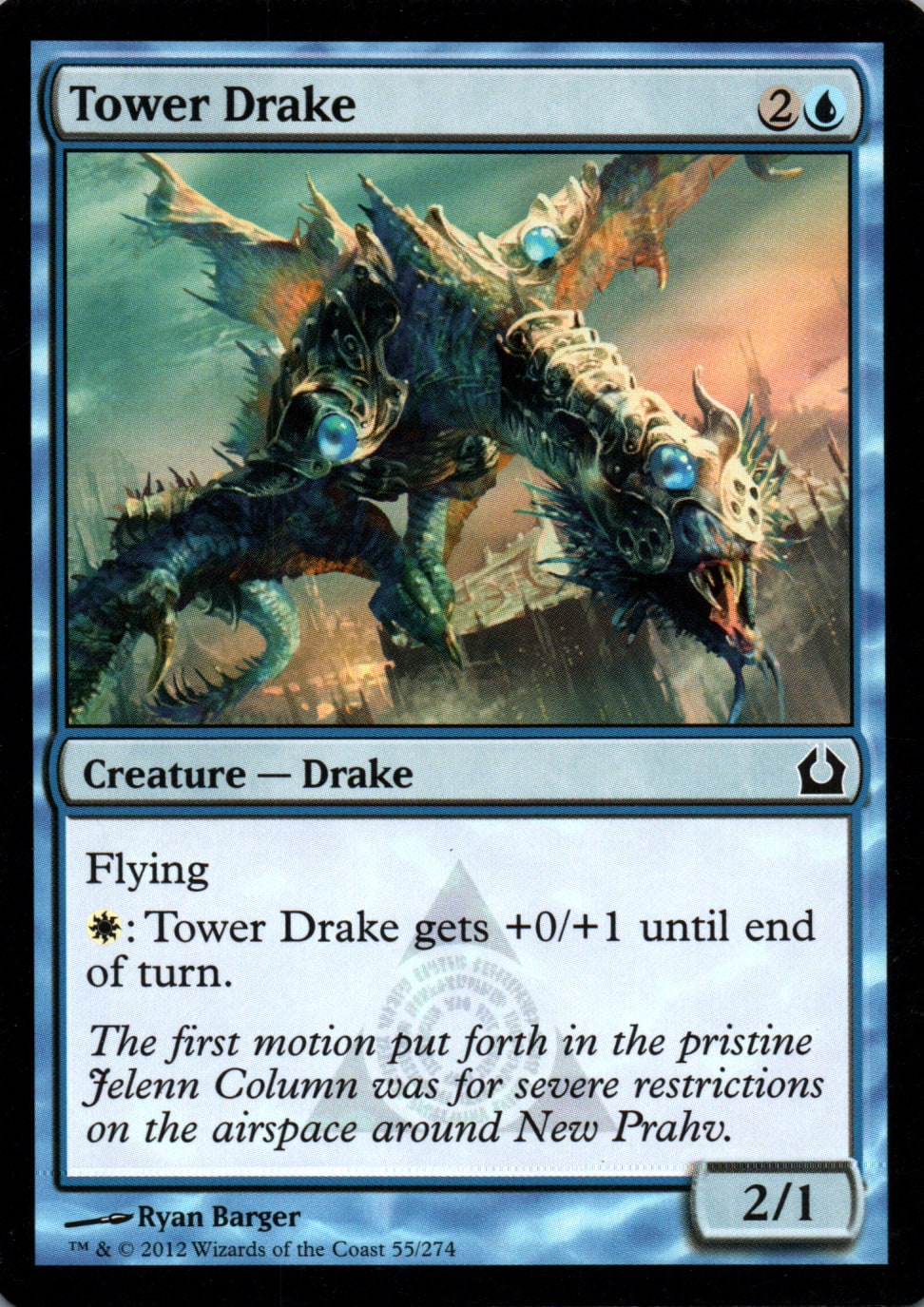 Tower Drake - Return to Ravnica - 55 - Front