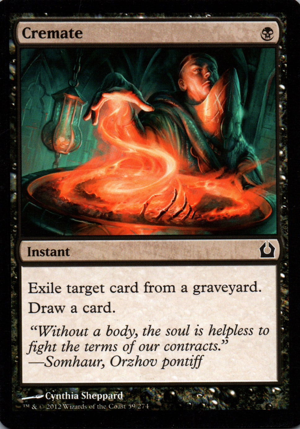 Cremate - Return to Ravnica - 59 - Front