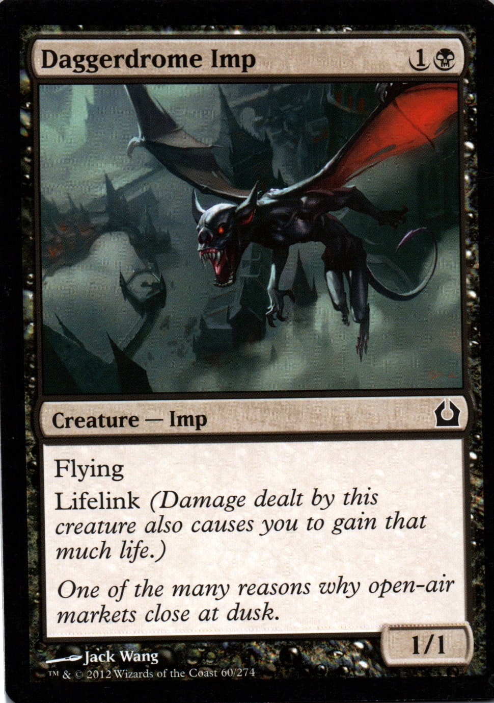 Daggerdrome Imp - Return to Ravnica - 60 - Front