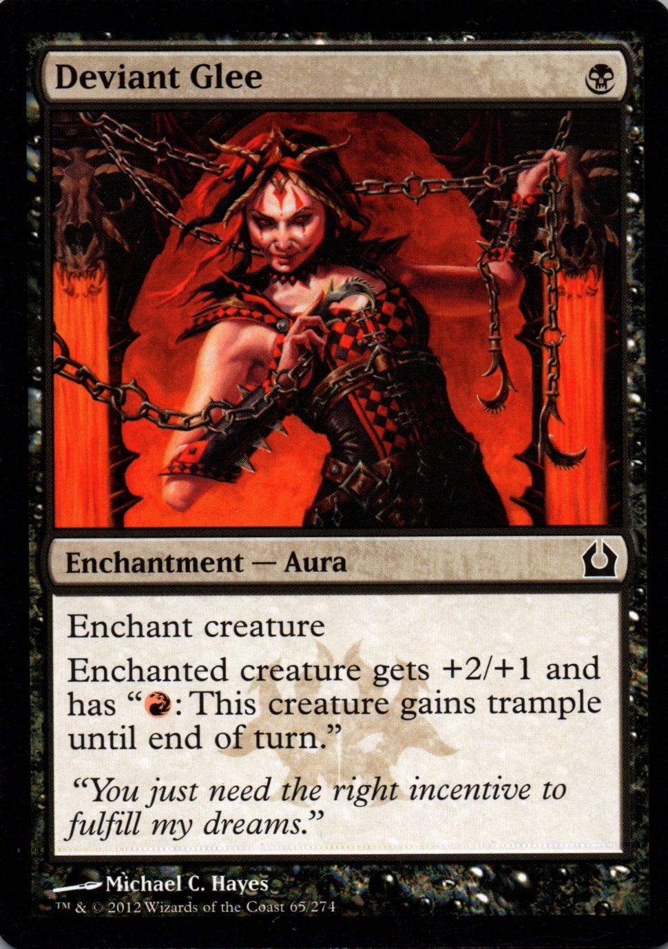 Deviant Glee - Return to Ravnica - 65 - Front