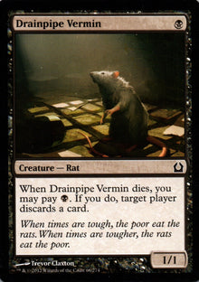 Drainpipe Vermin - Return to Ravnica - 66 - Front