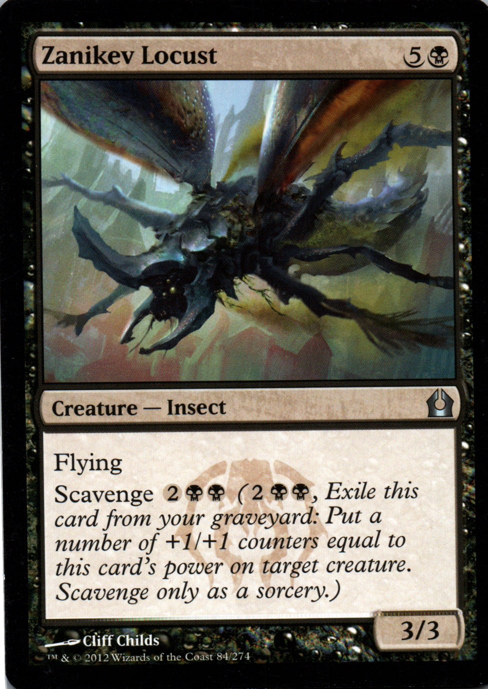 Zanikev Locust - Return to Ravnica - 84 - Front