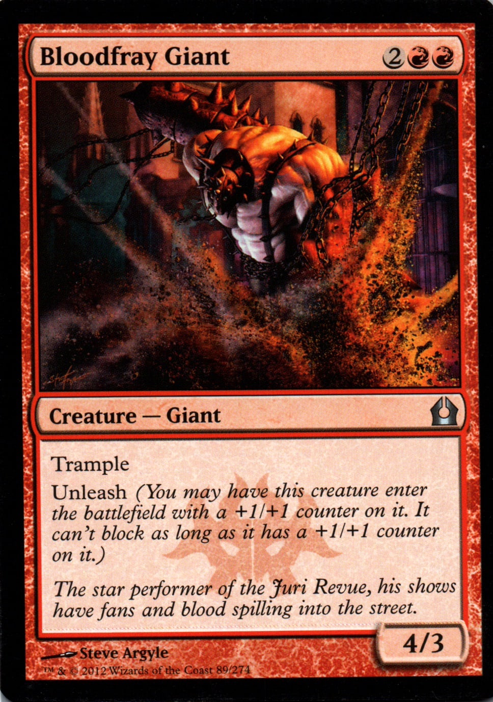 Ash Zealot - Return to Ravnica - 86 - Front