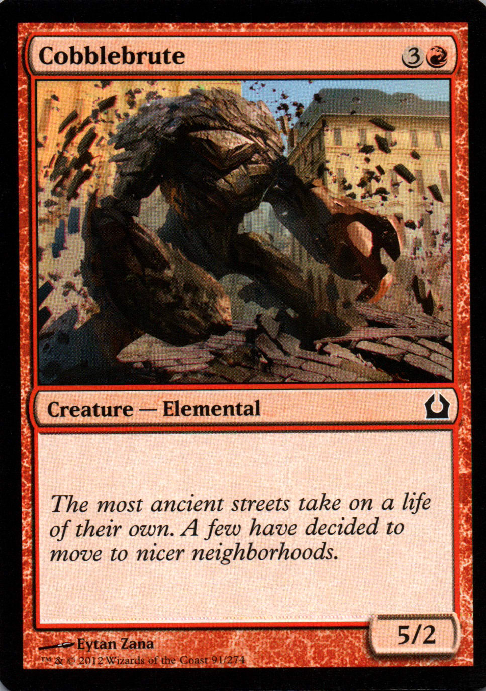 Cobblebrute - Return to Ravnica - 91 - Front