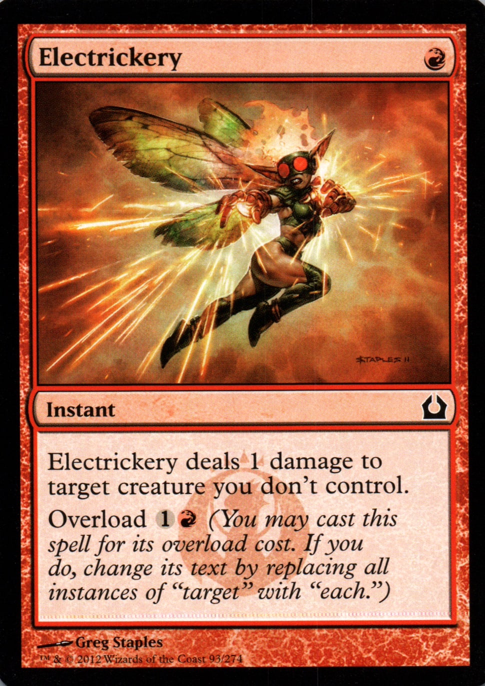 Electrickery - Return to Ravnica - 93 - Front
