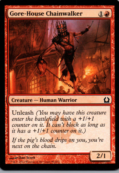 Gore-House Chainwalker - Return to Ravnica - 96 - Front