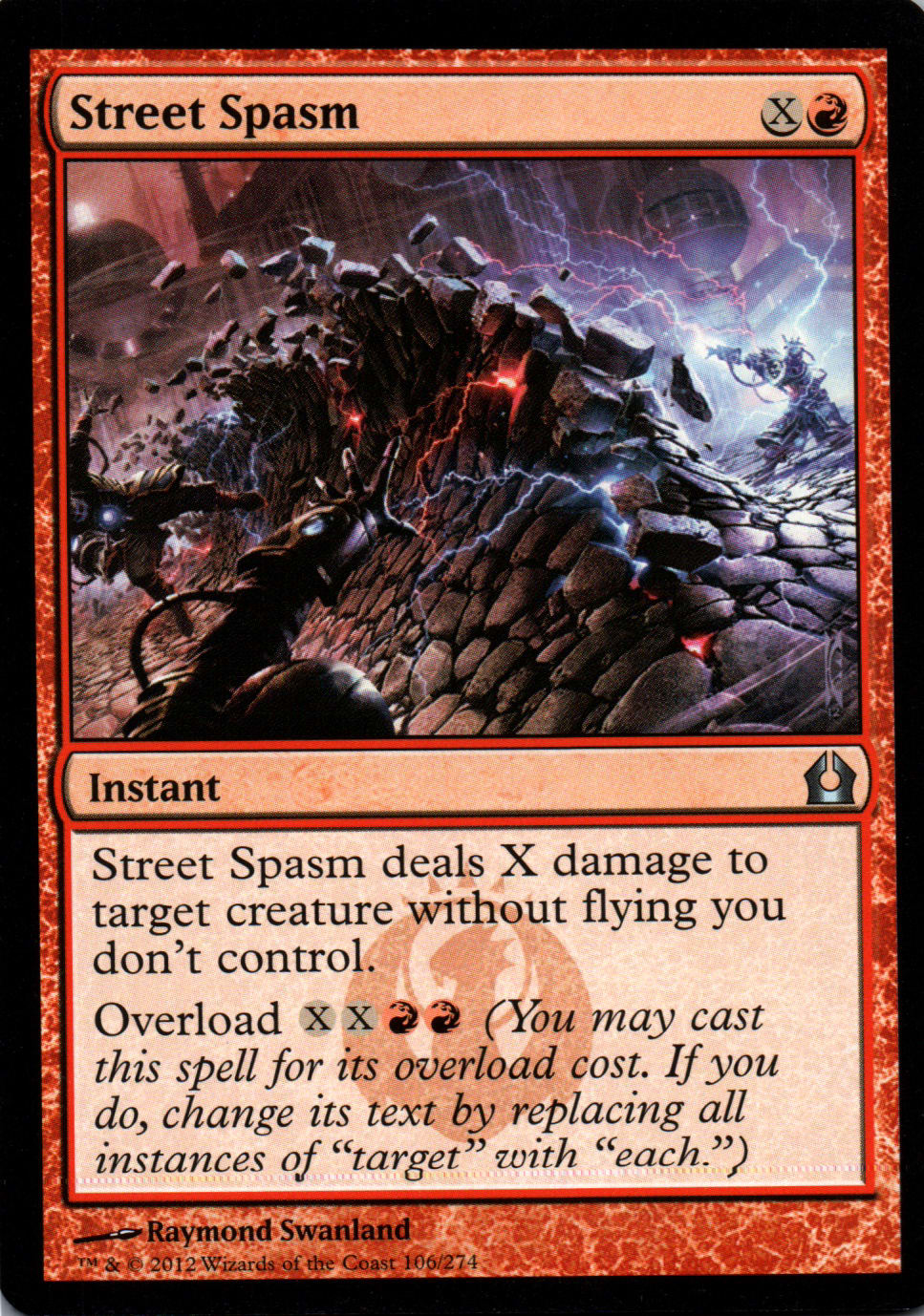 Street Spasm - Return to Ravnica - 106 - Front