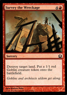 Survey the Wreckage - Return to Ravnica - 107 - Front