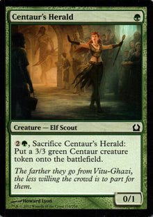 Centaur's Herald - Return to Ravnica - 118 - Front
