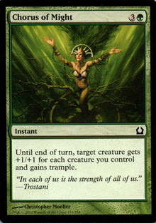 Chorus of Might - Return to Ravnica - 119 - Front