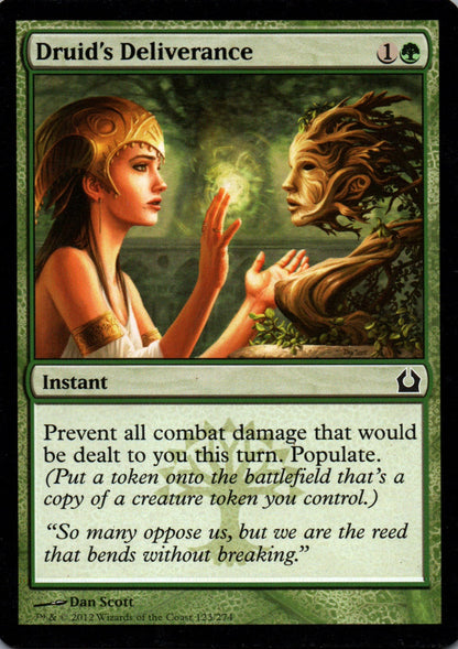 Druid's Deliverance - Return to Ravnica - 123 - Front