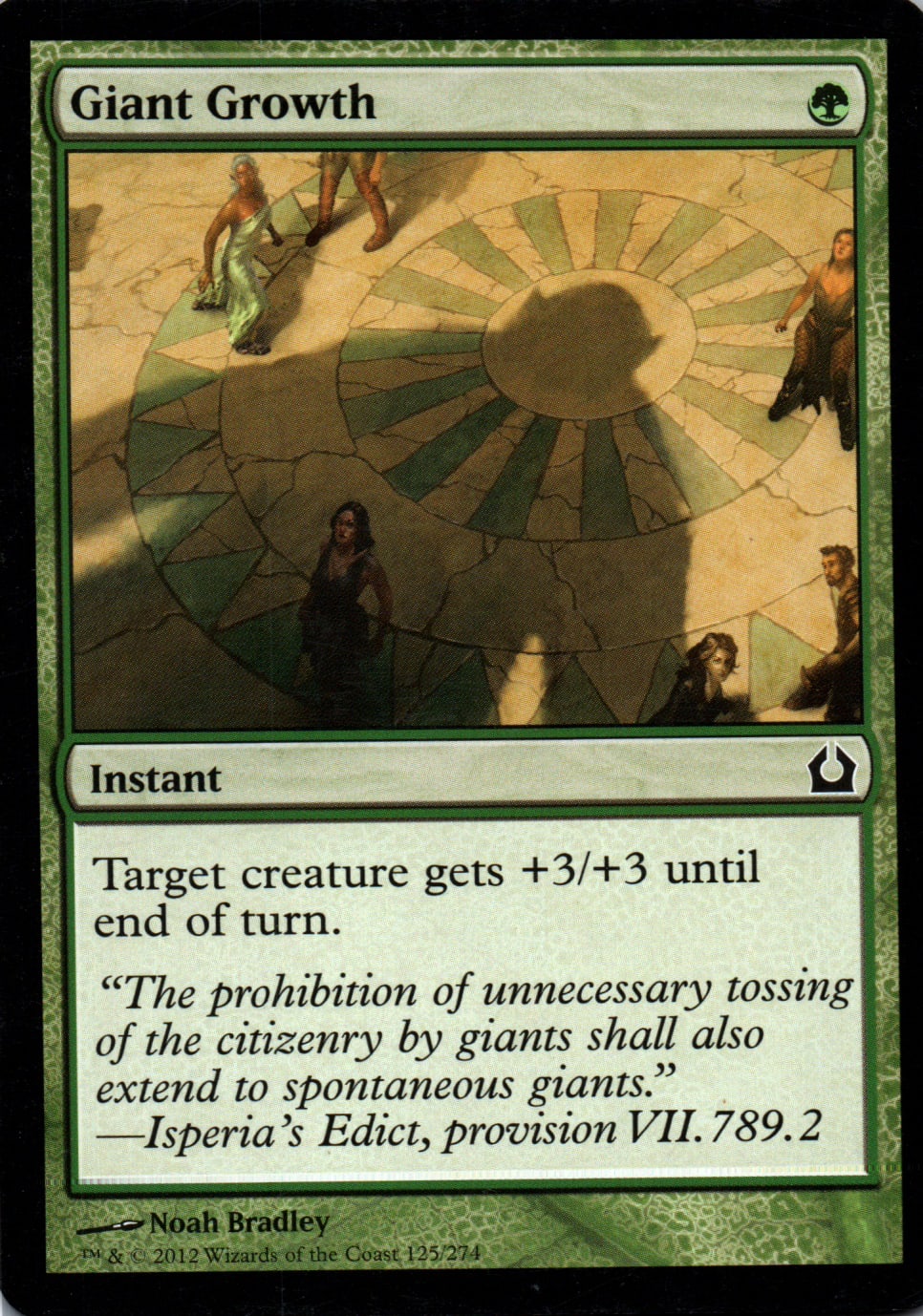 Giant Growth - Return to Ravnica - 125 - Front