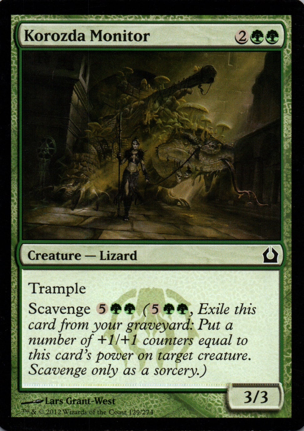 Korozda Monitor - Return to Ravnica - 129 - Front