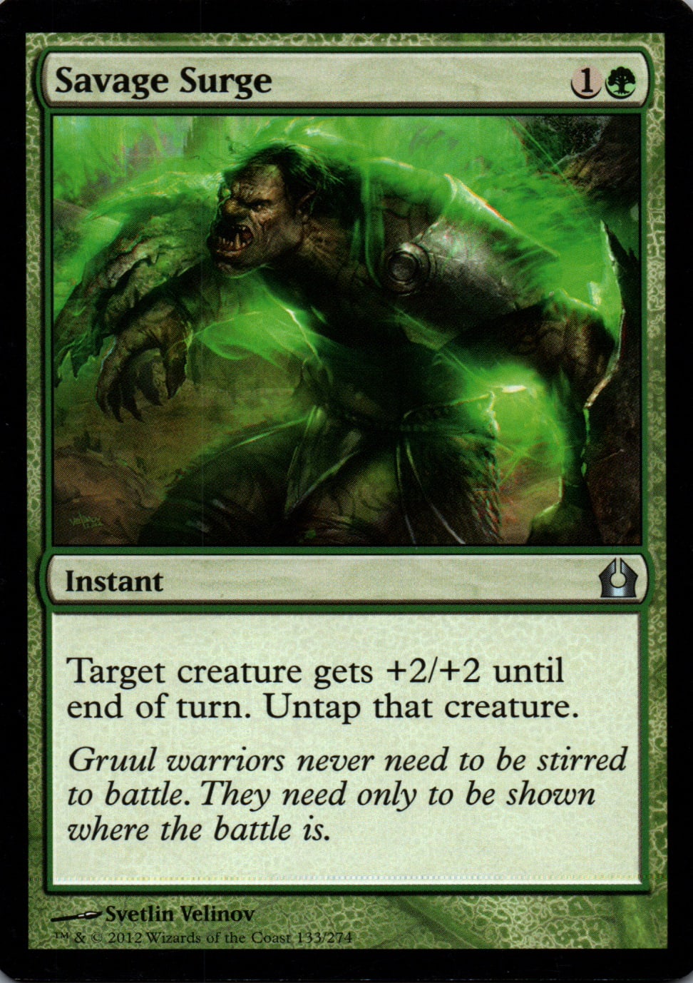 Savage Surge - Return to Ravnica - 133 - Front
