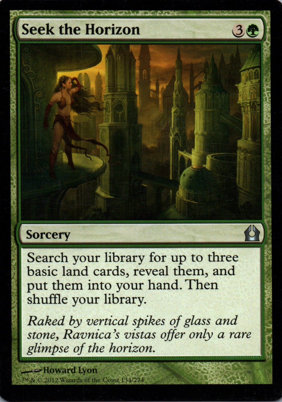 Seek the Horizon - Return to Ravnica - 134 - Front