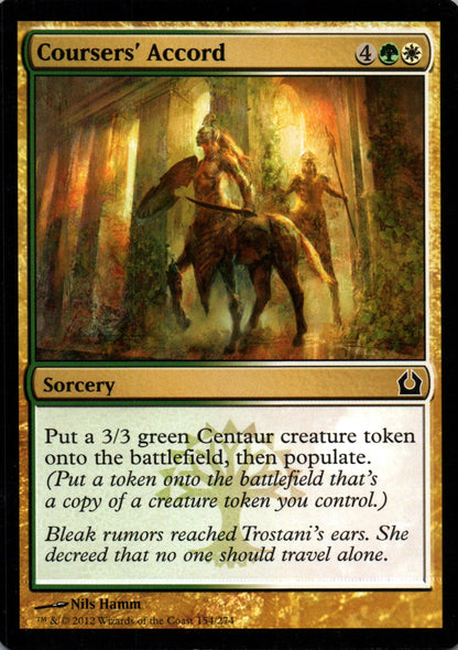Coursers' Accord - Return to Ravnica - 154 - Front
