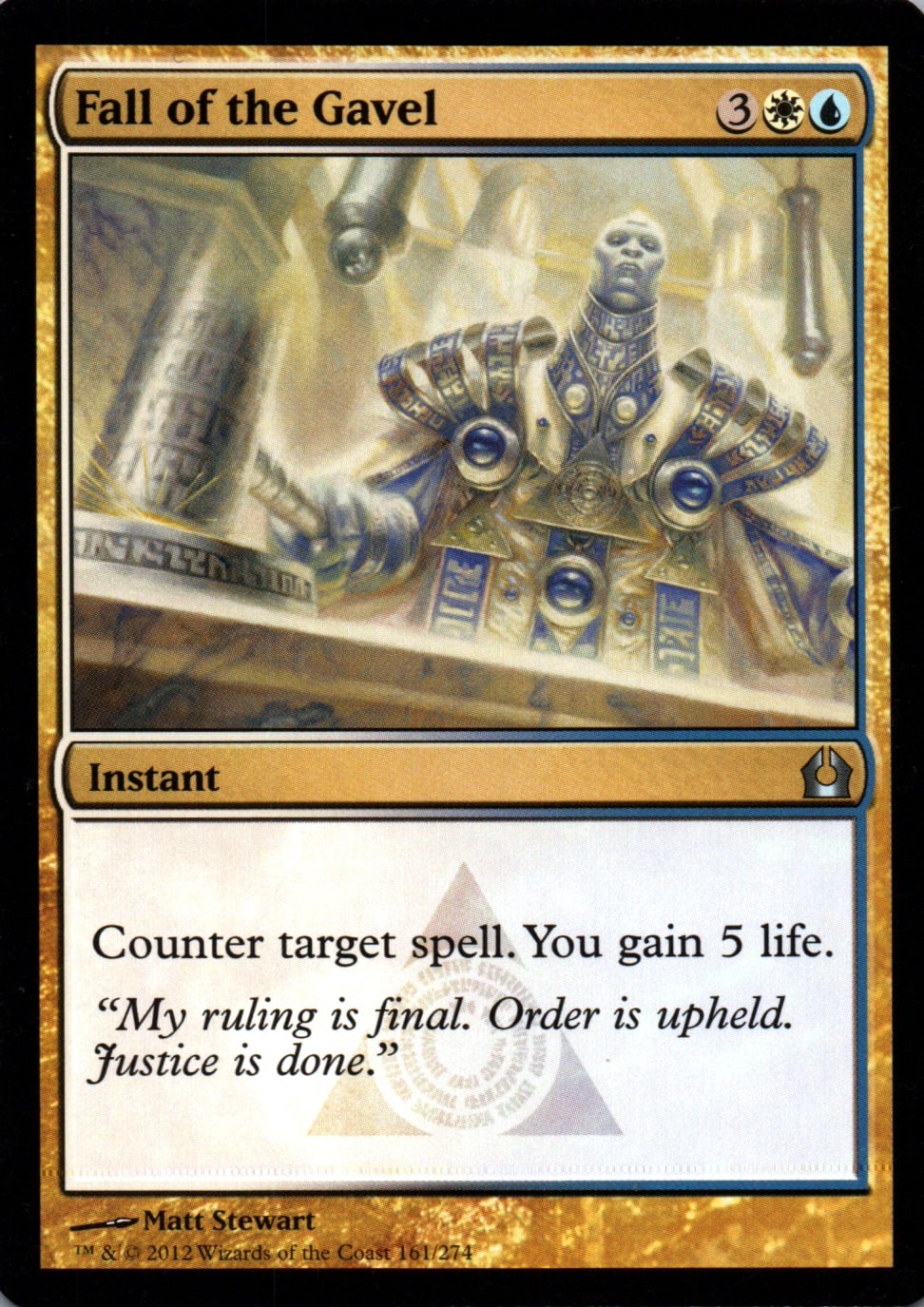 Fall of the Gavel - Return to Ravnica - 161 - Front