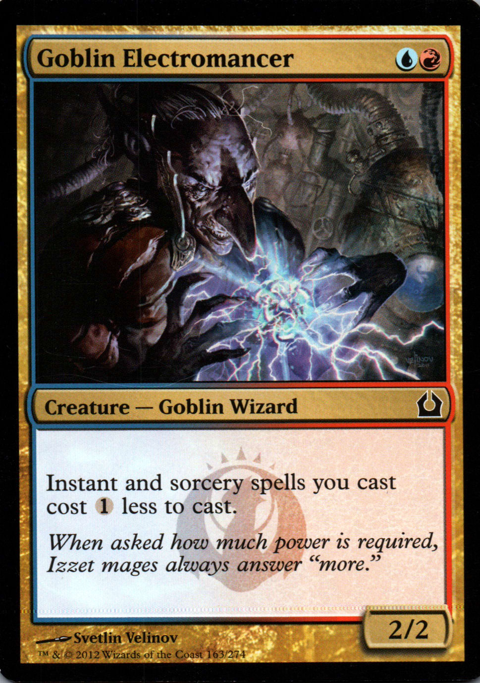 Goblin Electromancer - Return to Ravnica - 163 - Front