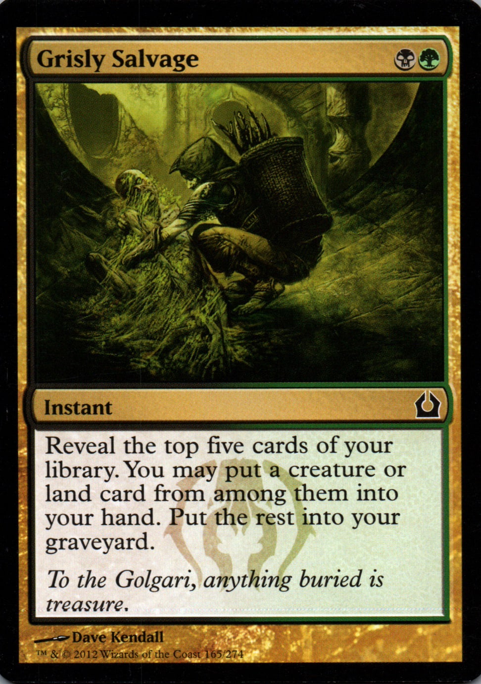 Grisly Salvage - Return to Ravnica - 165 - Front