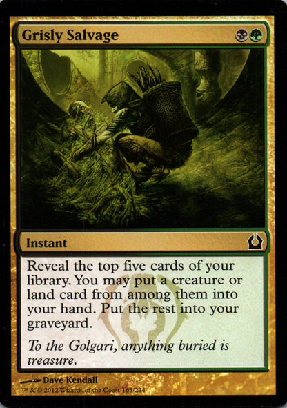 Grisly Salvage - Return to Ravnica - 165 - Front
