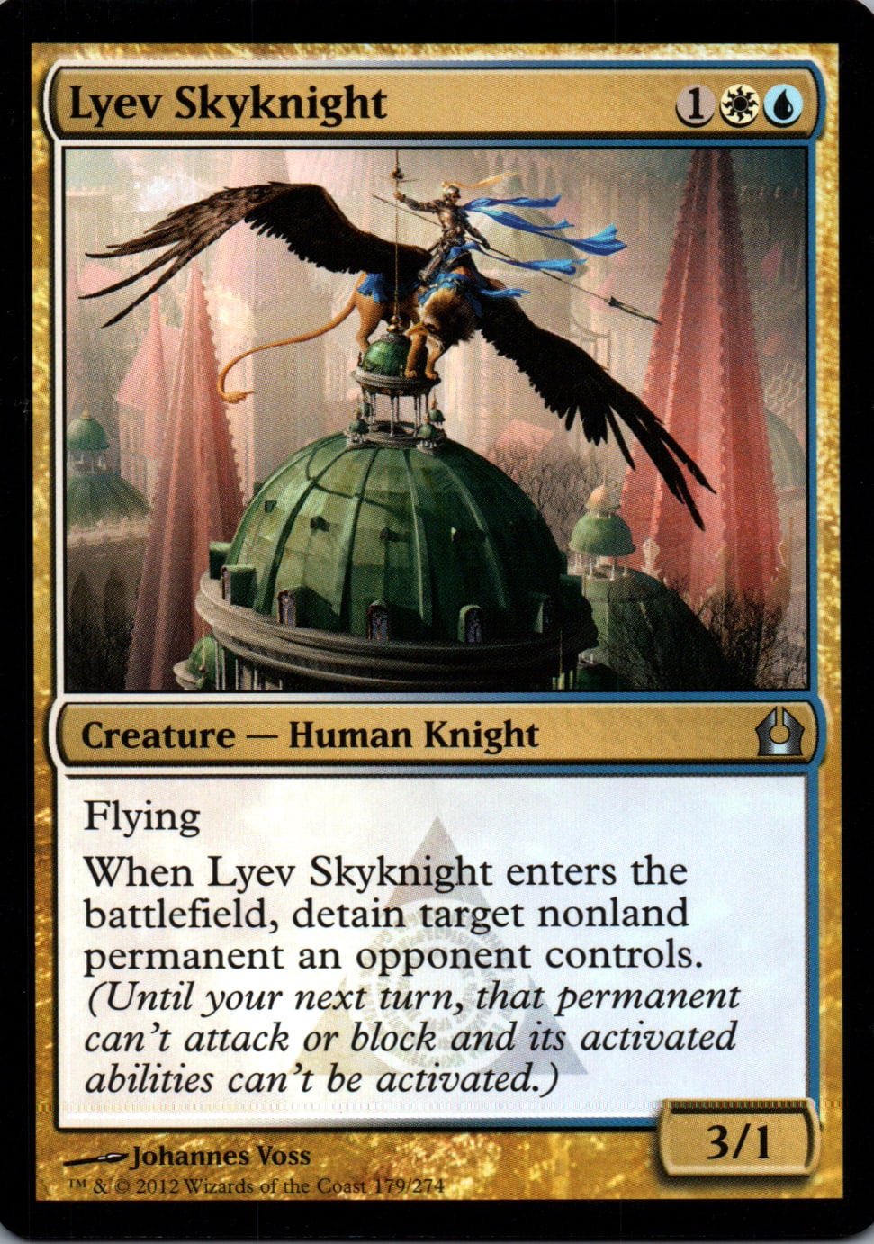 Lyev Skyknight - Return to Ravnica - 179 - Front