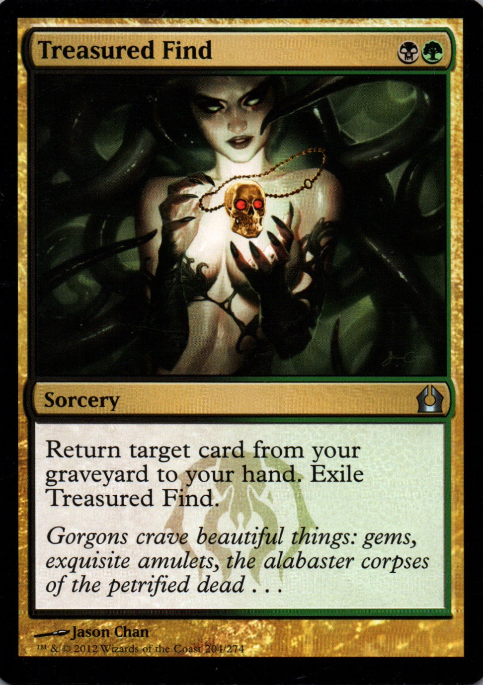 Treasured Find - Return to Ravnica - 204 - Front