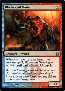 Blistercoil Weird - Return to Ravnica - 211 - Front
