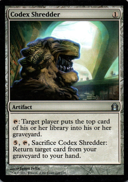 Codex Shredder - Return to Ravnica - 228 - Front