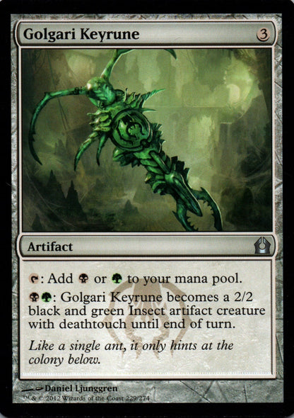 Golgari Keyrune - Return to Ravnica - 229 - Front