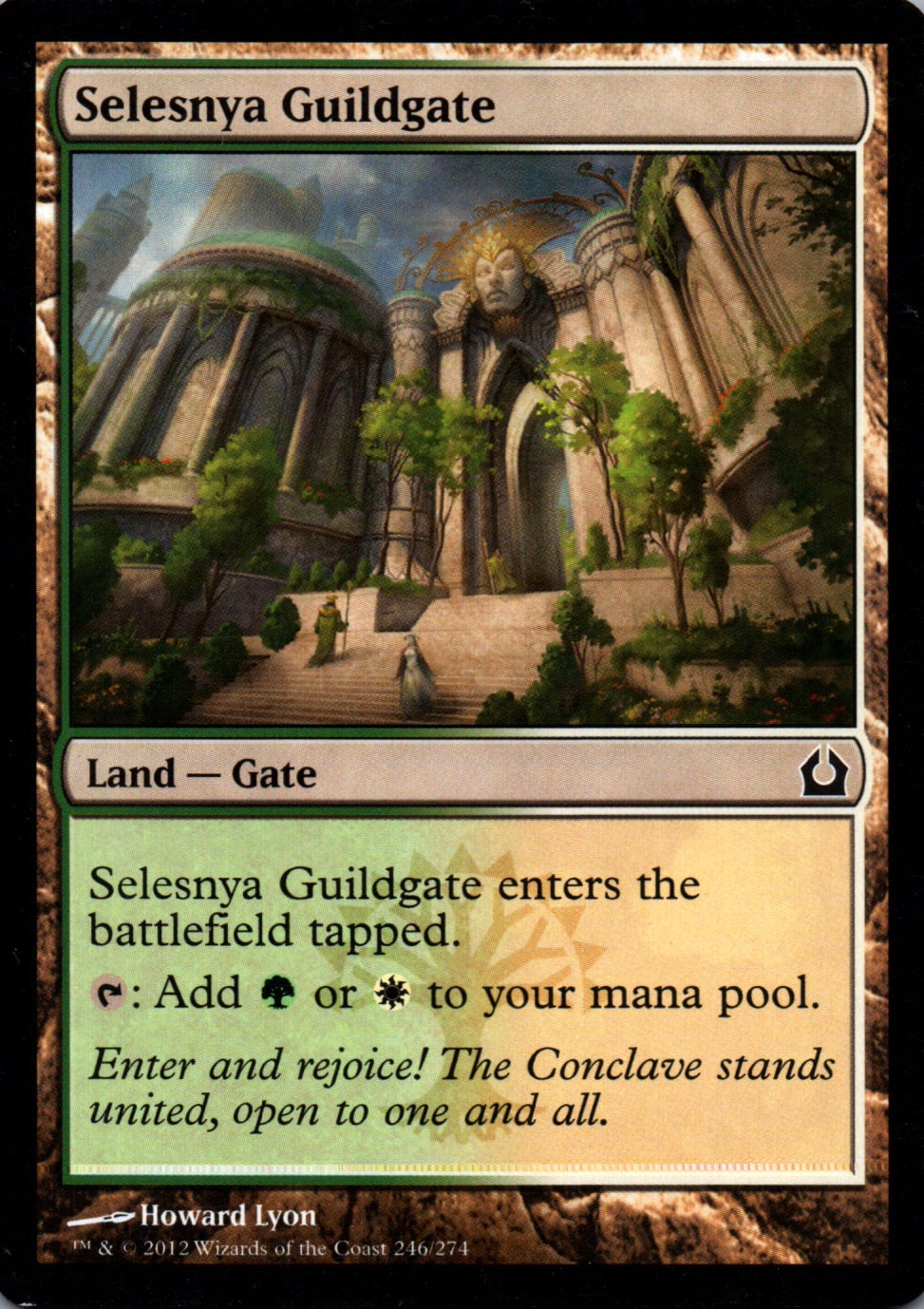 Selesnya Guildgate - Return to Ravnica - 246 - Front