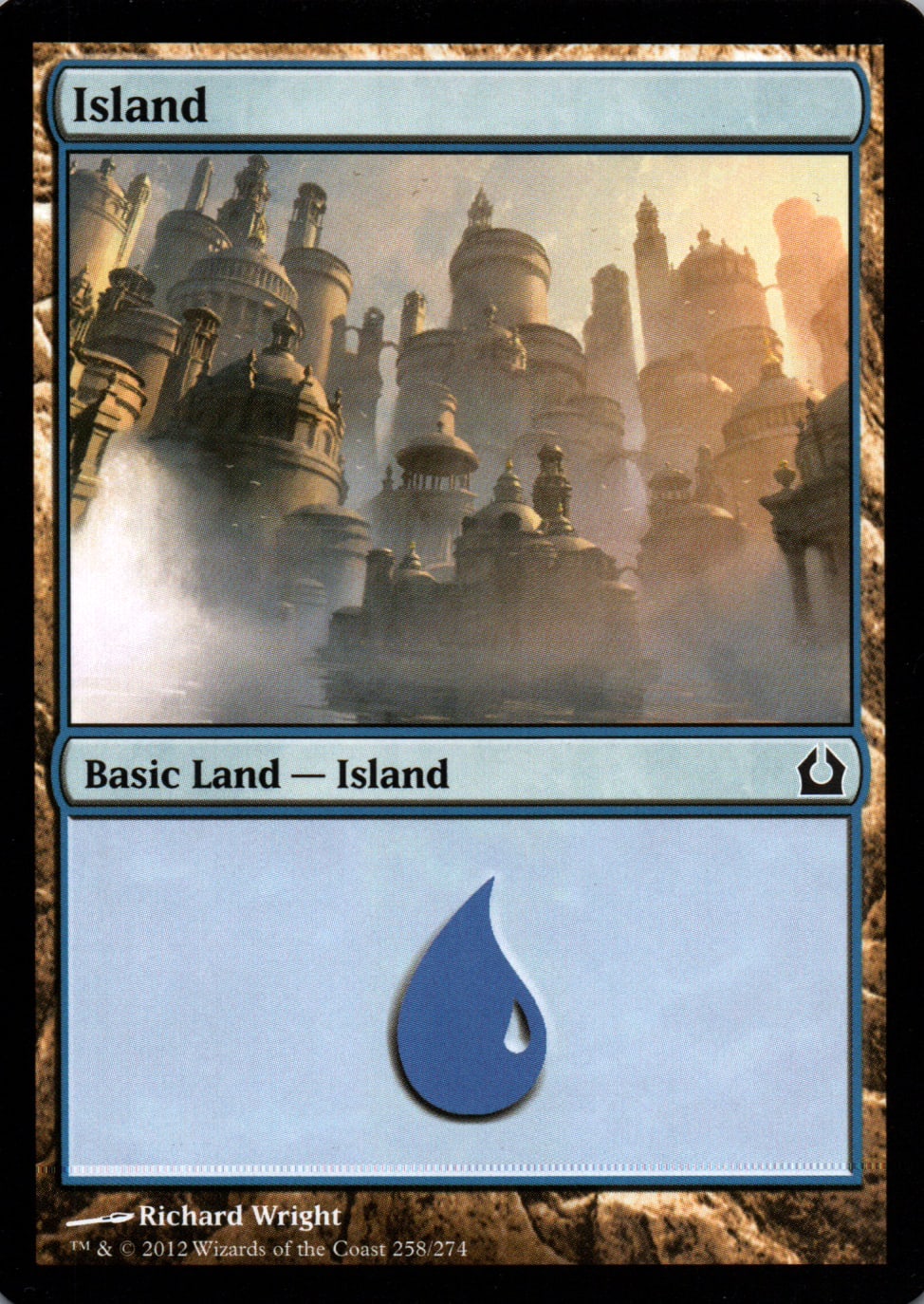 Island - Return to Ravnica - 258 - Front