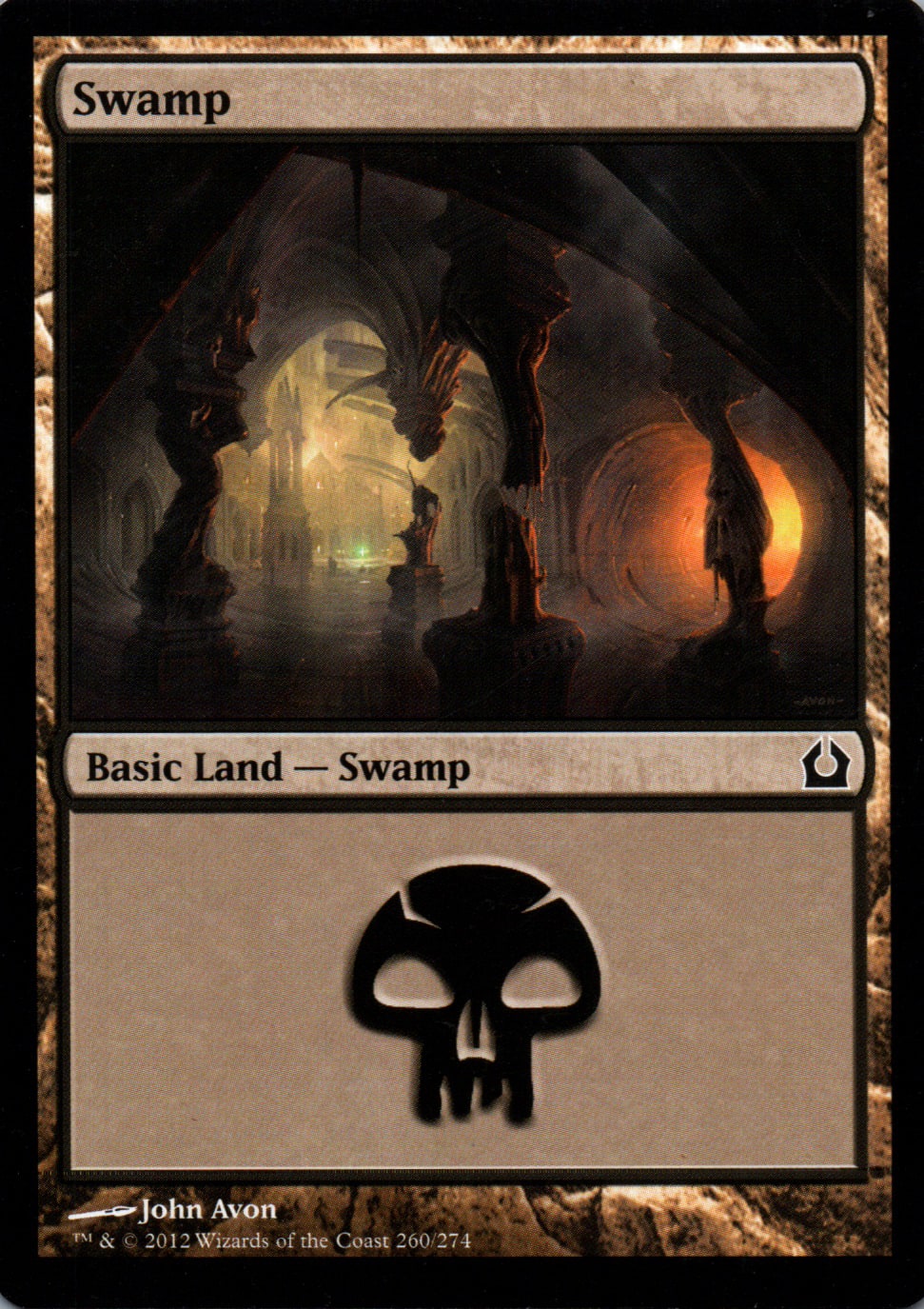Swamp - Return to Ravnica - 260 - Front
