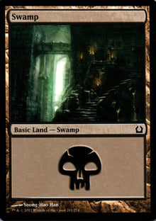 Swamp - Return to Ravnica - 261 - Front