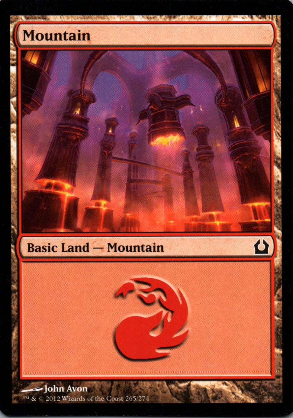 Mountain - Return to Ravnica - 265 - Front