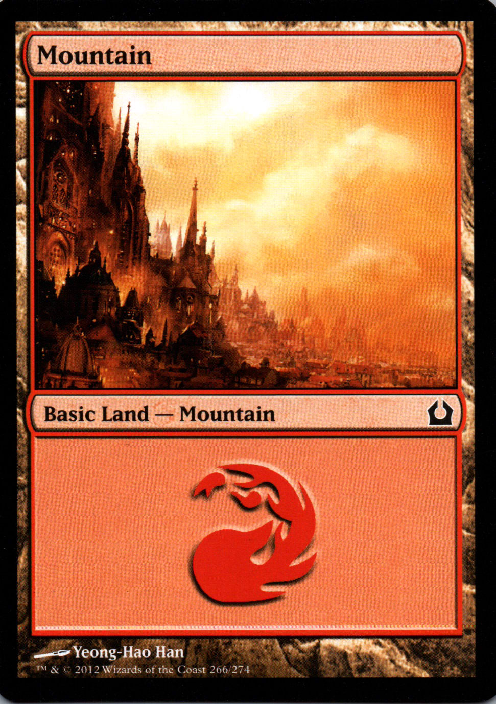 Mountain - Return to Ravnica - 266 - Front