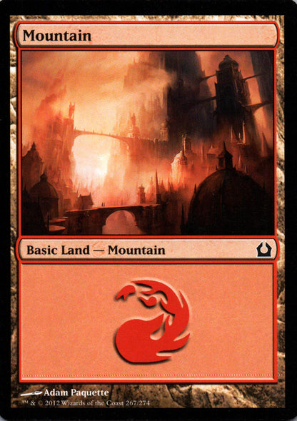Mountain - Return to Ravnica - 267 - Front
