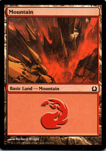 Mountain - Return to Ravnica - 268 - Front