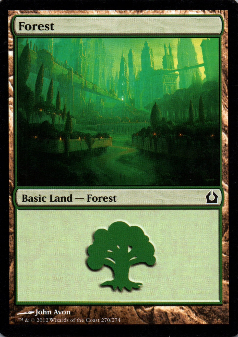 Forest - Return to Ravnica - 270 - Front
