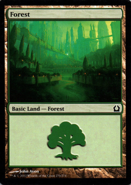 Forest - Return to Ravnica - 270 - Front