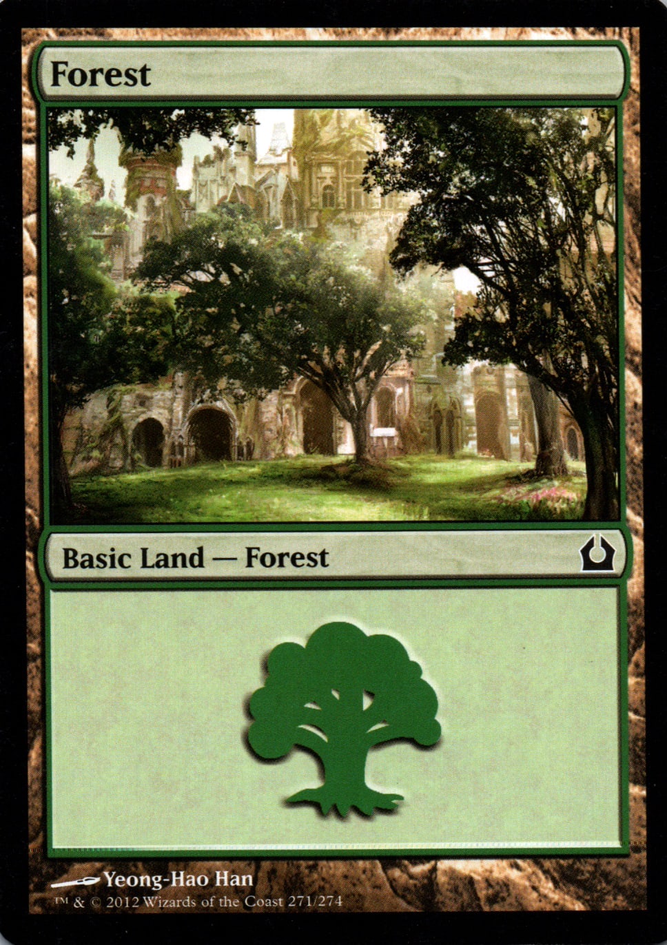 Forest - Return to Ravnica - 271 - Front